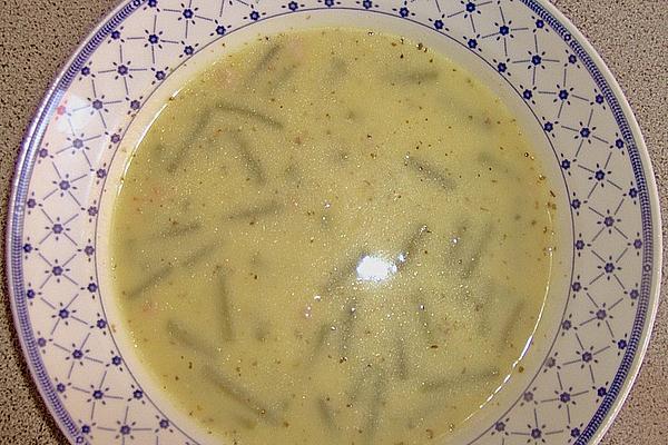 Potato Soup with Cutting Beans