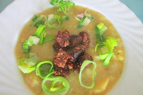 Potato Soup with Leek and Celery