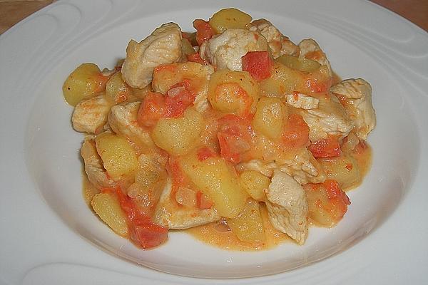 Potato – Turkey – Pan with Peppers