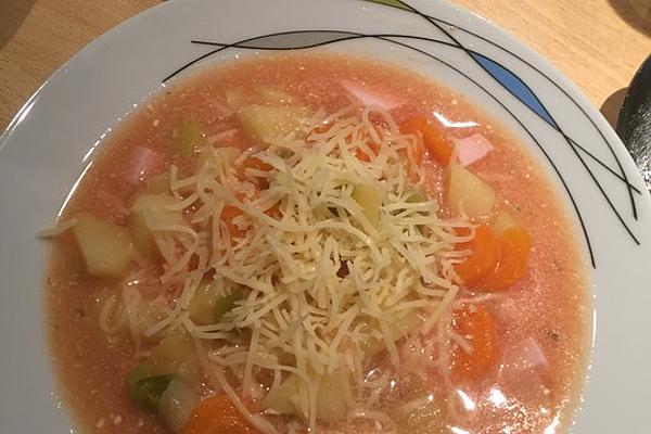 Potato Vegetable Soup with Difference