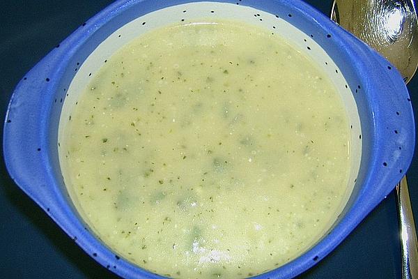 Potato – Zucchini Soup with Sage