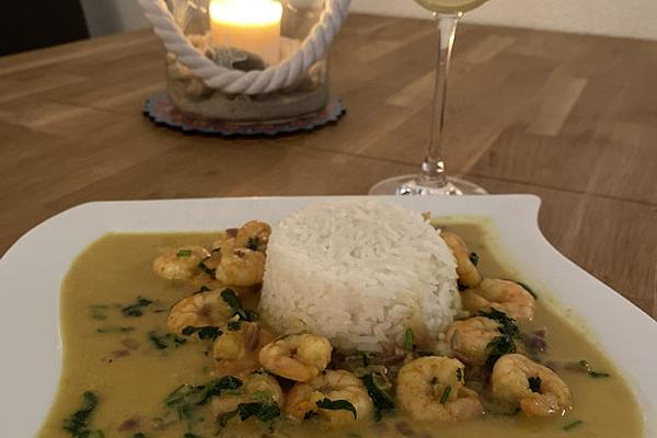 Prawns in Coconut Milk