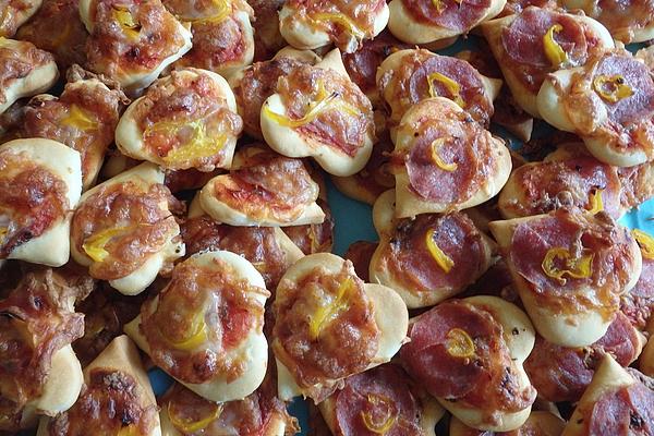 Puff Pastry Pizza Appetizers