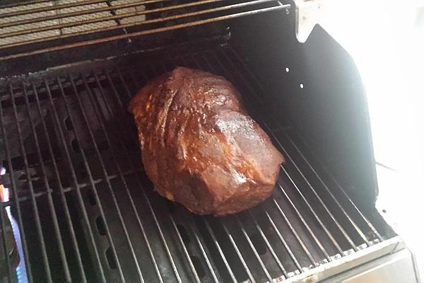 Pulled Pork from Gas Grill