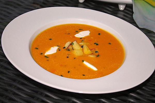 Pumpkin and Cheese Soup