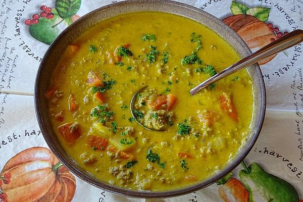 Pumpkin and Leek Soup