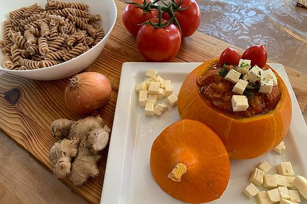 Pumpkin Baked À La Tuscany