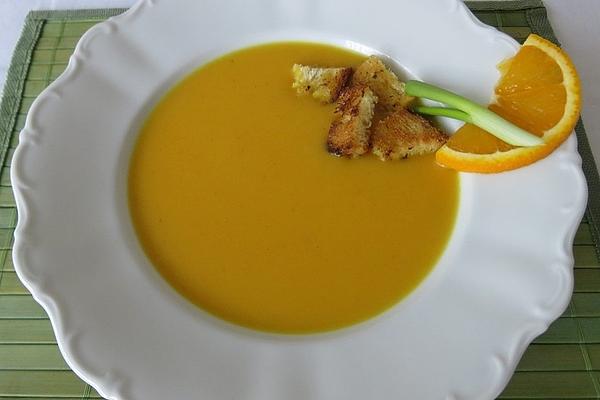 Pumpkin – Orange Cream Soup