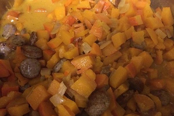 Pumpkin Sausage Curry