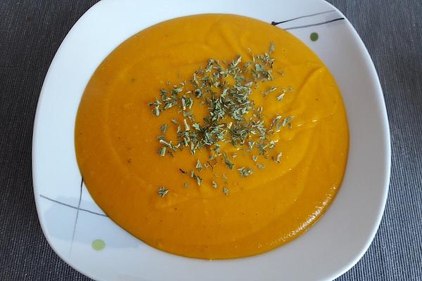 Pumpkin Soup with Coconut Milk and Chilli