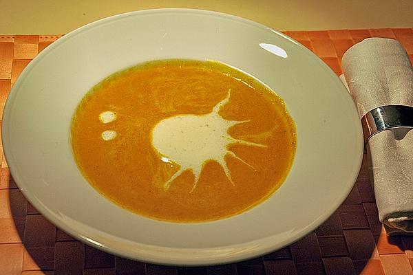 Pumpkin Soup with Quince