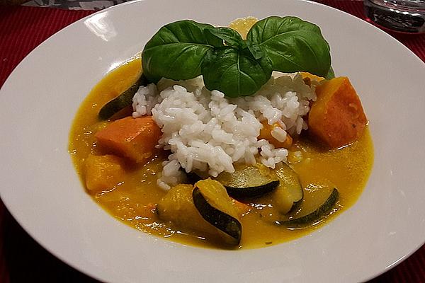 Pumpkin – Zucchini – Vegetable Indian Style
