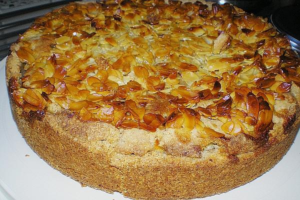Quark Cake with Almond Crust