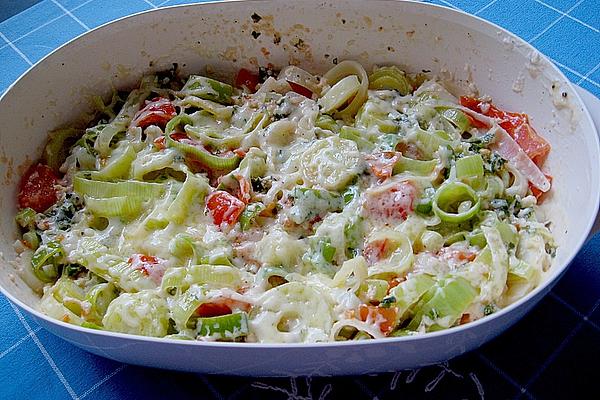 Quark – Leek – Casserole