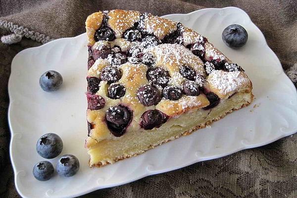 Quark – Semolina – Blueberry – Cake