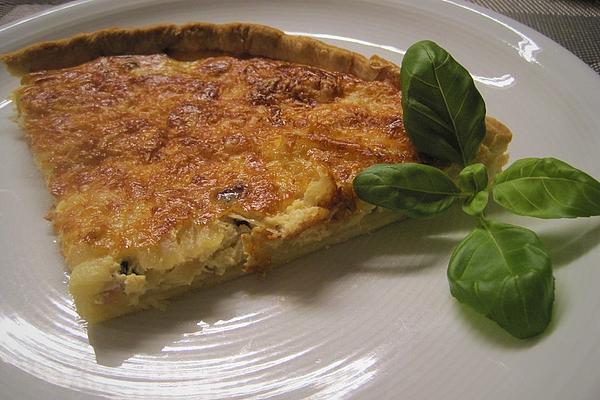 Quiche with Bacon and Onions