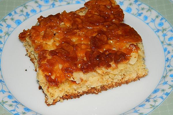 Quick Almond Cake from Tray