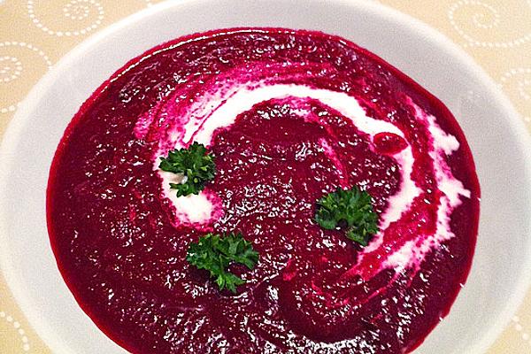 Quick Beetroot Soup