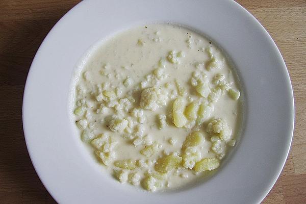 Quick Cauliflower – Potato Soup