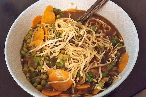 Quick Miso Noodle Soup