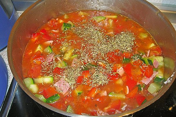 Quick Pasta Sauce with Vegetables