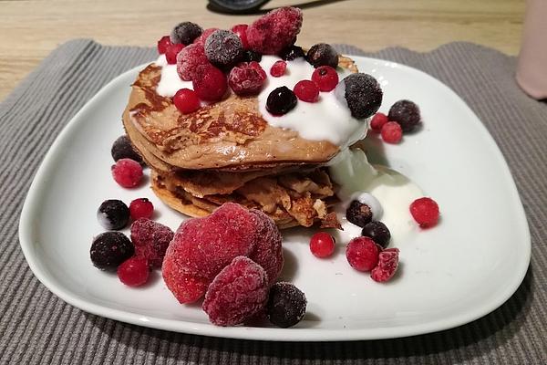 Quick Protein Curd Pancakes