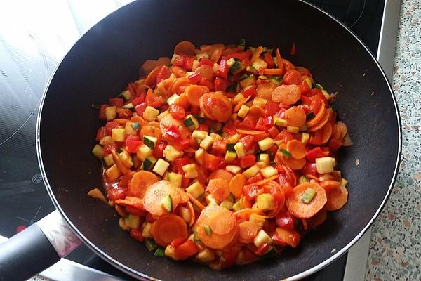 Quick Stir-fry Vegetables – Chinese