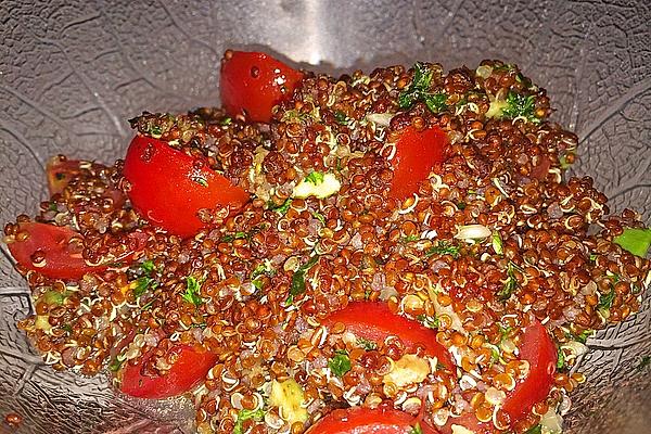 Quinoa Salad with Avocado and Tomatoes