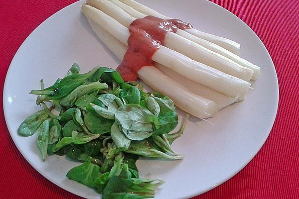 Ralf`s Low-calorie Asparagus with Mustard Sauce