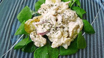 Potato Salad with Herring and Yogurt