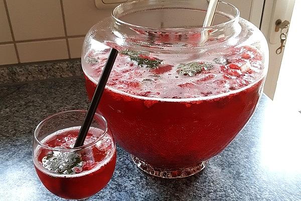 Raspberry and Cider Punch