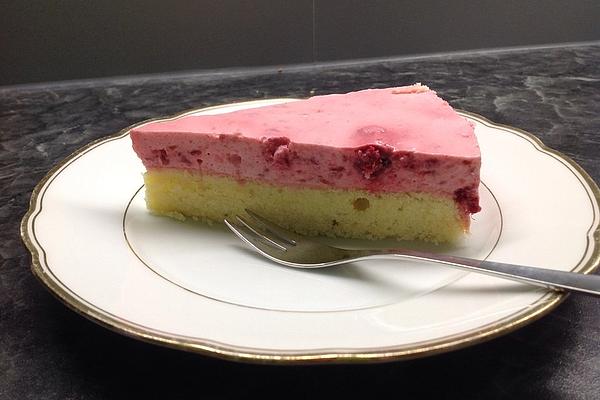 Raspberry and Lime Cake from Tray