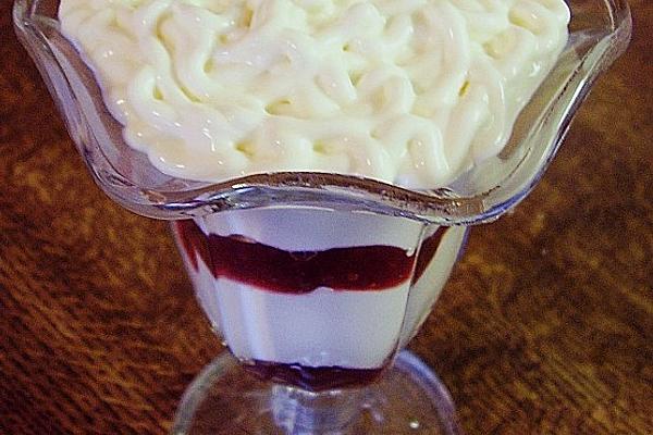 Raspberry Curd Cream