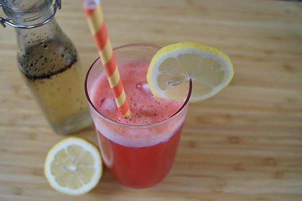 Raspberry Ginger Collins