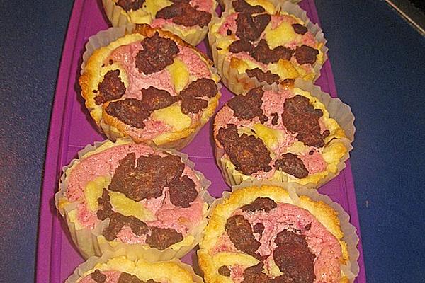 Raspberry Quark Muffins
