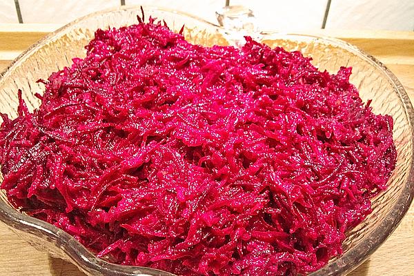 Raw Beetroot with Coconut
