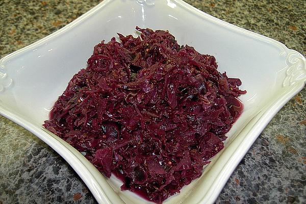 Red Cabbage Flavored Indian Way