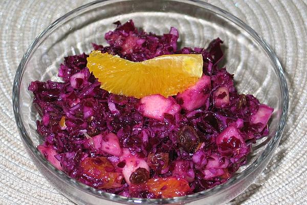 Red Cabbage – Fruits – Salad