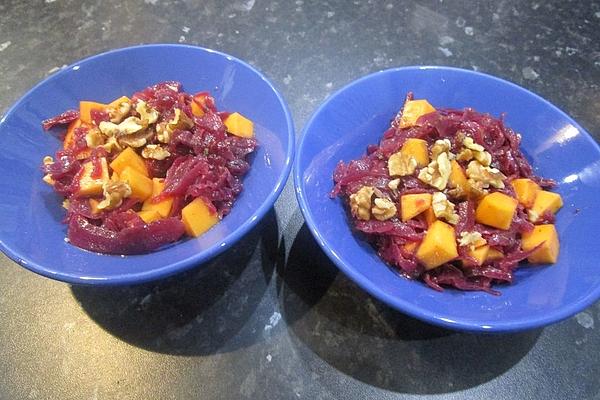 Red Cabbage Salad with Mango