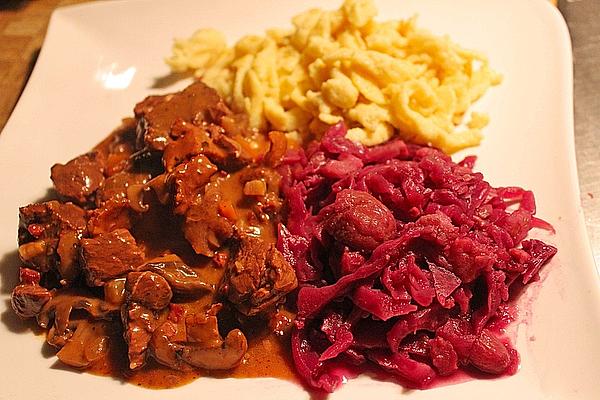 Red Cabbage with Chestnuts
