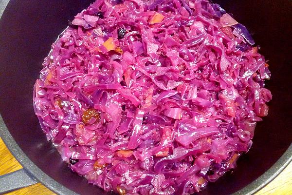 Red Cabbage with Coconut Butter
