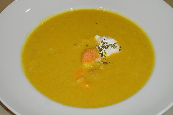Red Lentil Soup with Curry