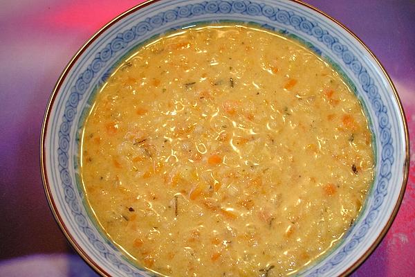 Red Lentil Stew with Carrots and Yogurt