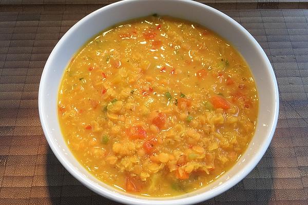 Red Lentils with Paprika and Coconut Milk