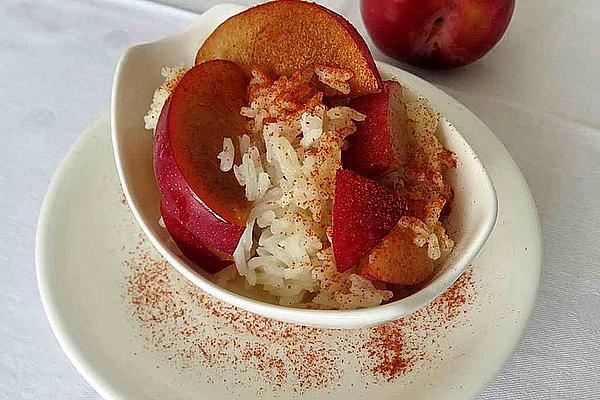 Red Plum Rice Dessert