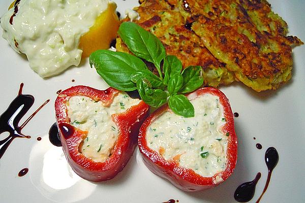 Red Pointed Peppers with Filling