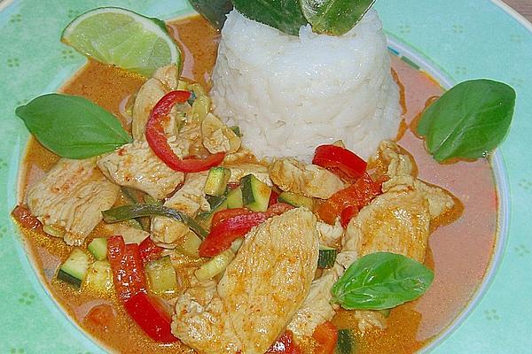 Red Thai Curry with Fresh Vegetables