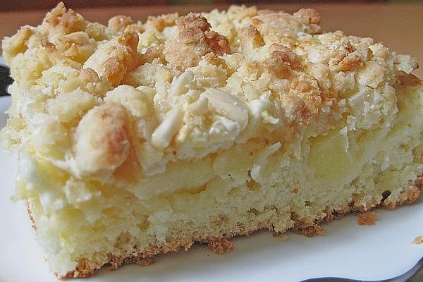 Refined Crumble Cake from Tray