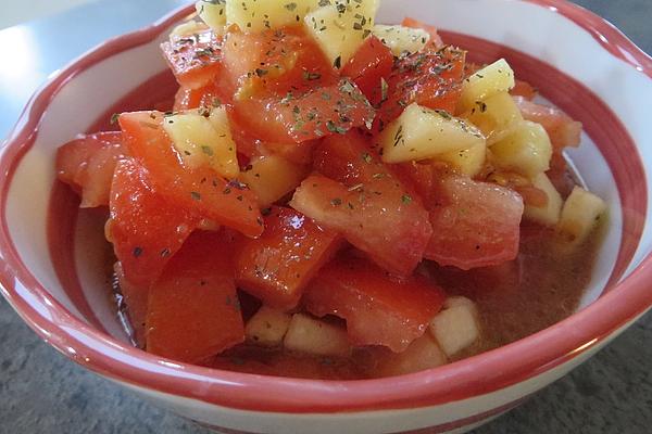 Refreshing Marianne Style Tomato Salad