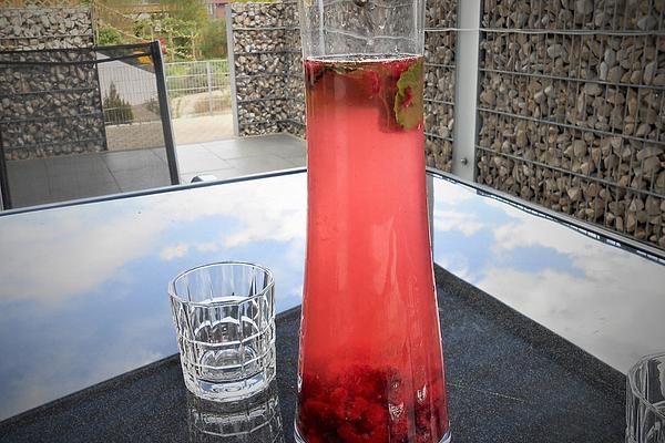Refreshing Raspberry Water